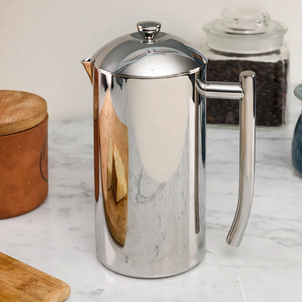 Frieling 36 oz. Insulated Stainless Steel French Press Coffee Maker with Mirror Finish - Image 2