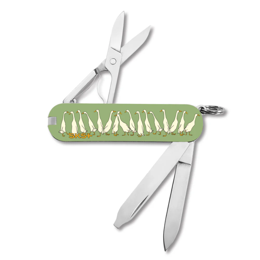 Victorinox Gaggle of Geese Classic SD Designer Swiss Army Knife - Image 2