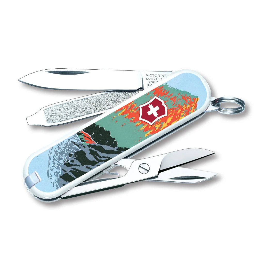 Victorinox Great Smoky Mountains National Park Poster Art Classic SD Swiss Army Knife - Image 3