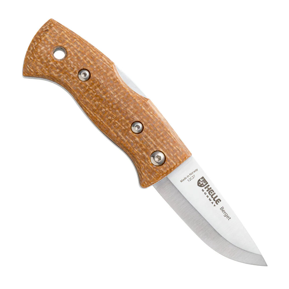 Helle Berget Folding Outdoor Knife