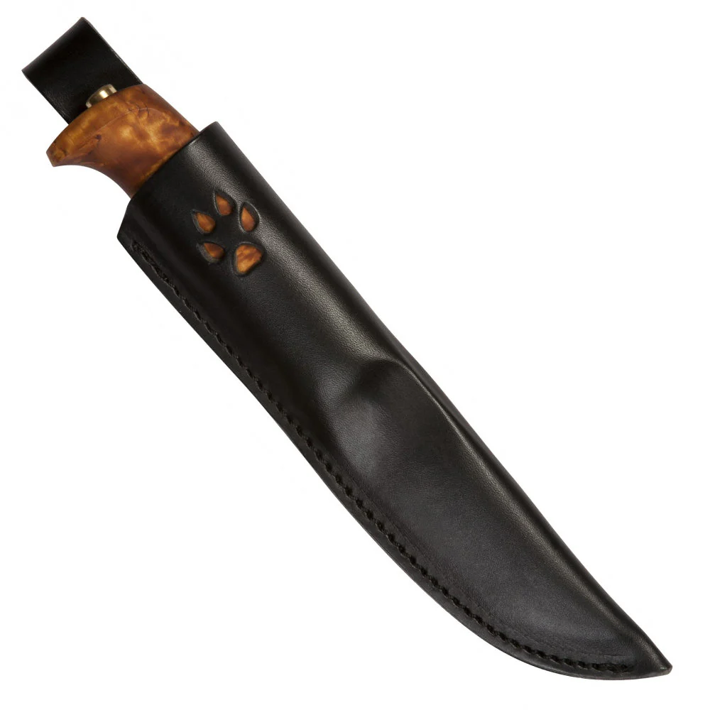 Helle Guape Outdoor Knife with Leather Sheath - Image 2