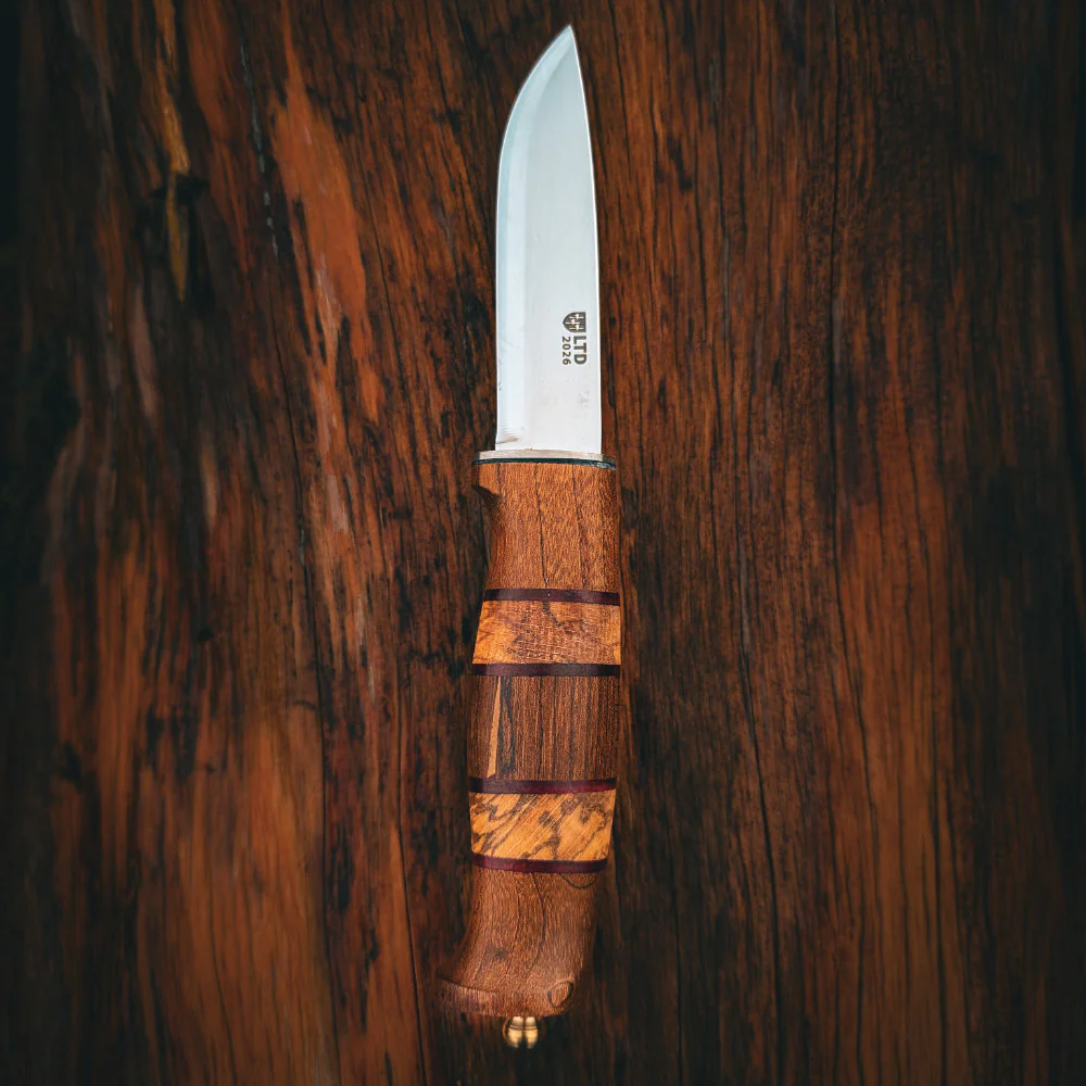 Helle Harding Rubin 2026 Limited Edition Outdoor Knife with Leather Sheath - Image 5