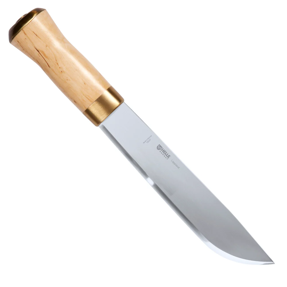 Helle Lappland Outdoor Knife with Leather Sheath