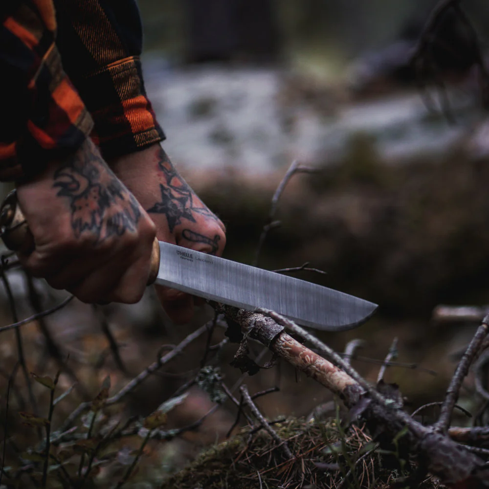 Helle Lappland Outdoor Knife with Leather Sheath - Image 5