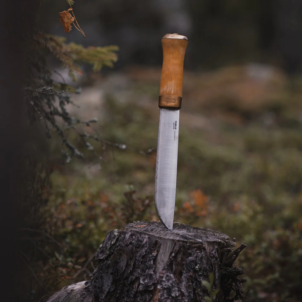 Helle Lappland Outdoor Knife with Leather Sheath - Image 6