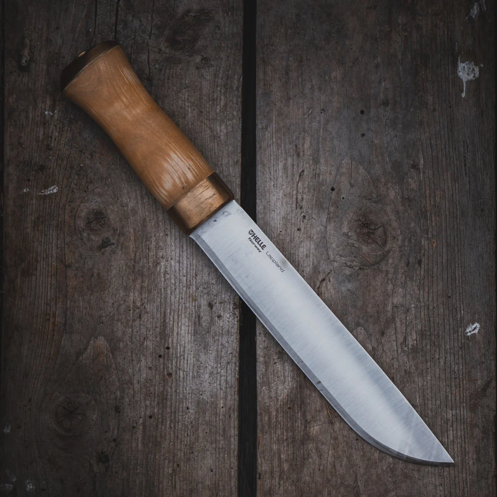 Helle Lappland Outdoor Knife with Leather Sheath - Image 7