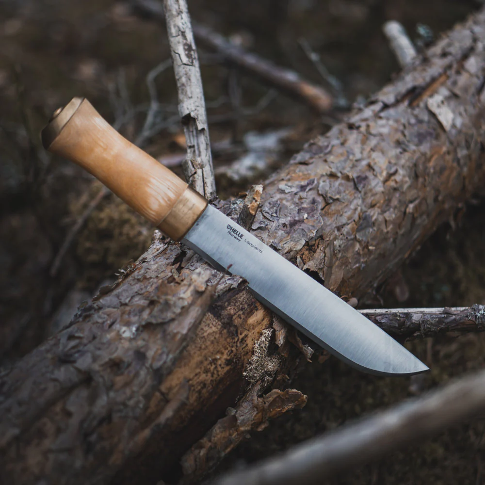 Helle Lappland Outdoor Knife with Leather Sheath - Image 8