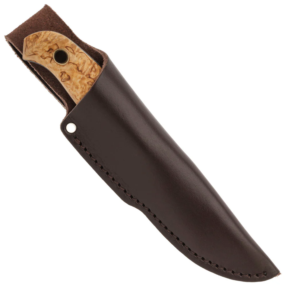 Helle Polaris Compact Outdoor Knife with Leather Sheath - Image 2