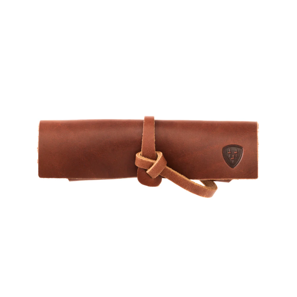 Helle Small Sharpening Stone with Leather Sheath - Image 3