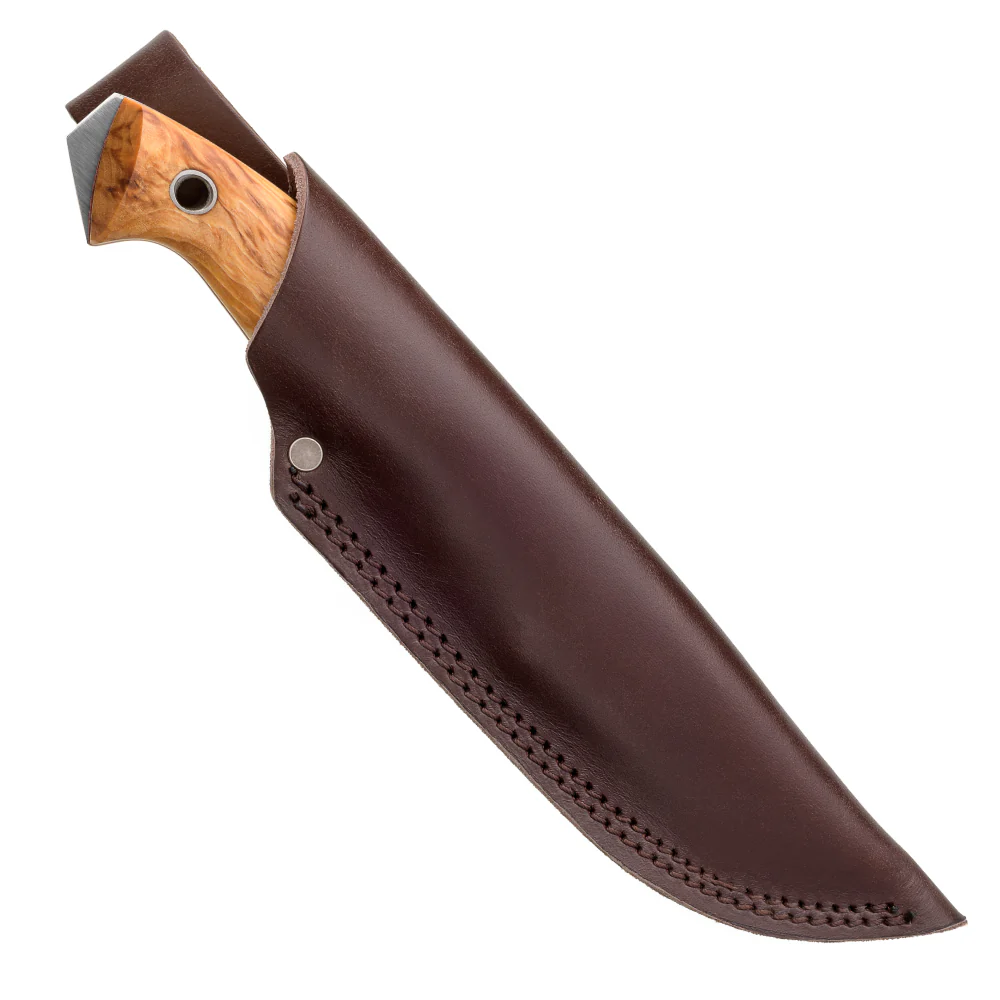 Helle Utvaer Outdoor Knife with Leather Sheath - Image 2