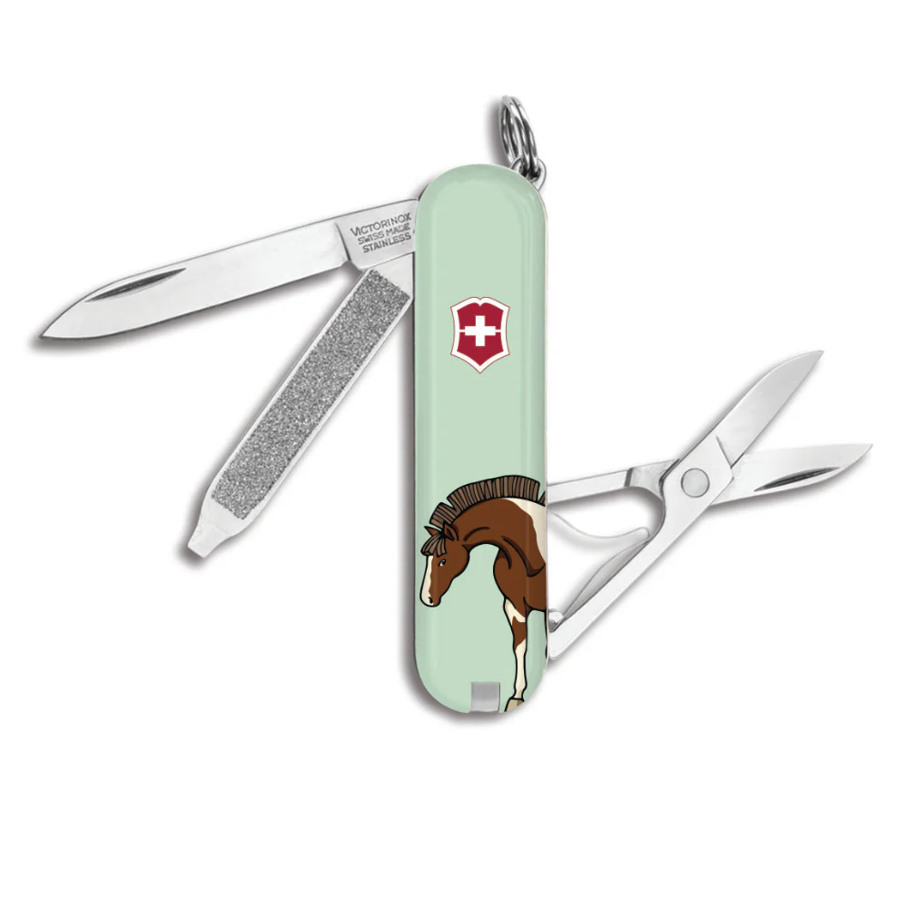 Victorinox Herd of Horses Classic SD Designer Swiss Army Knife