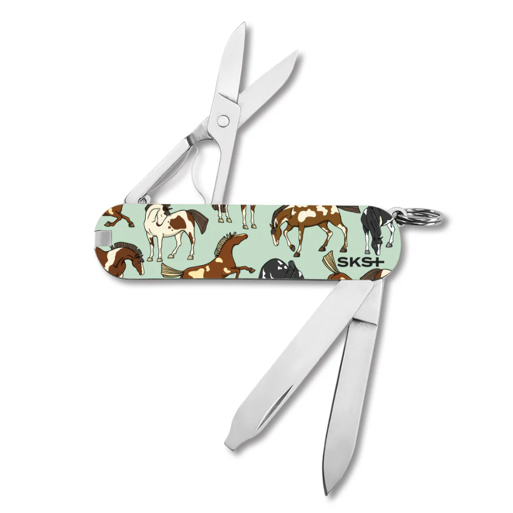 Victorinox Herd of Horses Classic SD Designer Swiss Army Knife - Image 2
