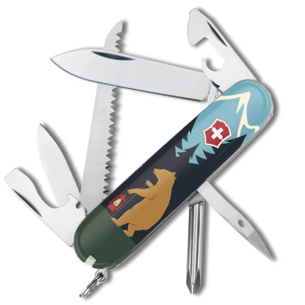 Victorinox Bear Trek Hiker Designer Swiss Army Knife - Image 4
