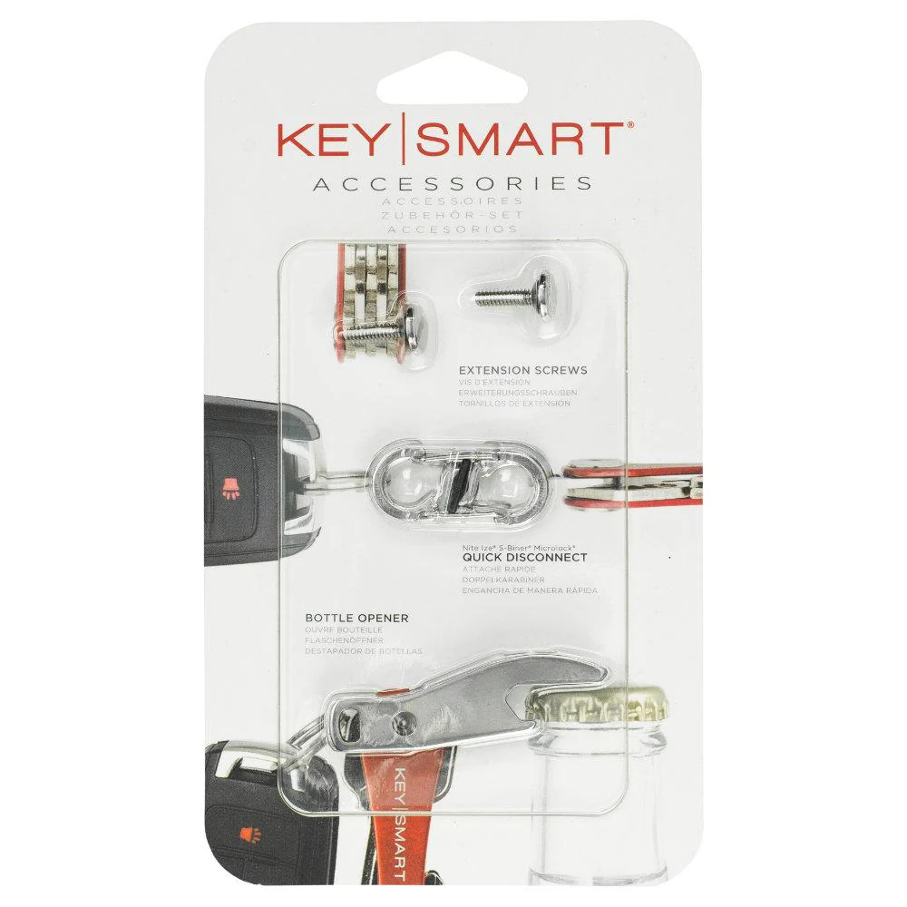 KeySmart Accessory Pack with Bottle Opener, S-Biner and Expansion - Image 4