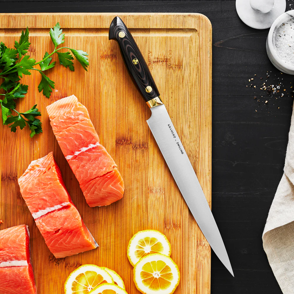 Kramer 9" Carbon Steel 2.0 Slicing Knife by Zwilling - Image 4