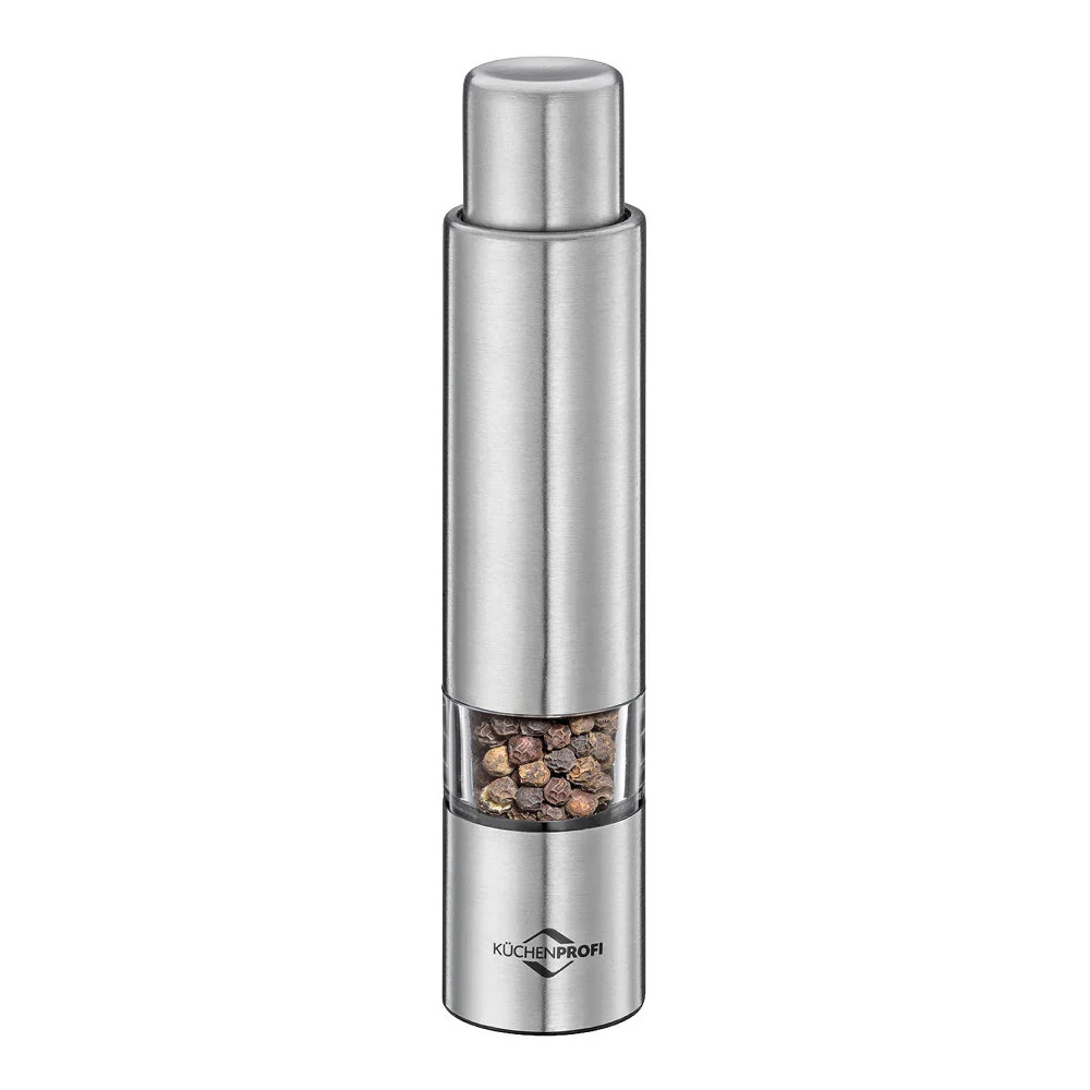 Kuchenprofi Stainless Steel Pepper Push Mill