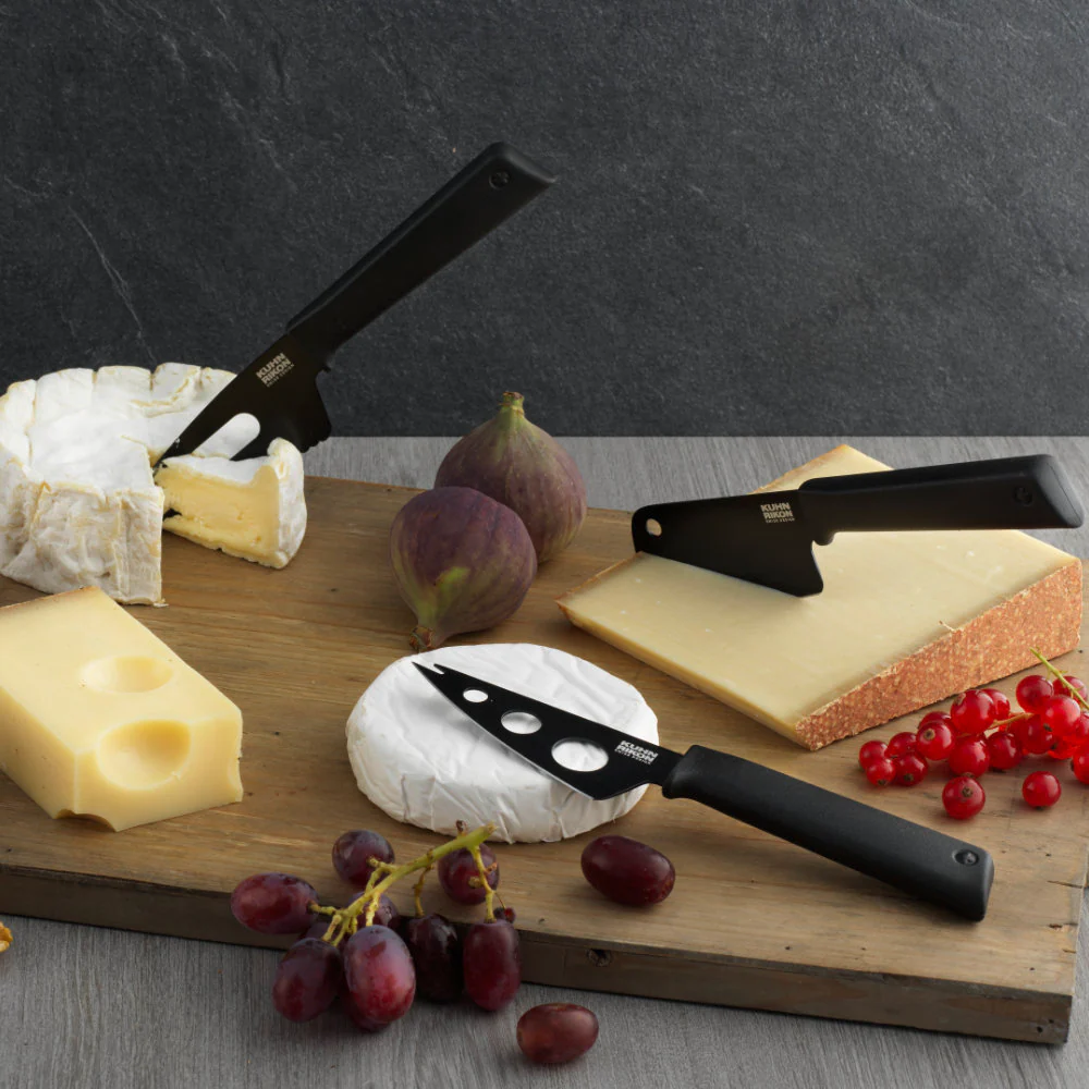 Kuhn Rikon Colori+ 3-Piece Cheese Knife Set - Image 2