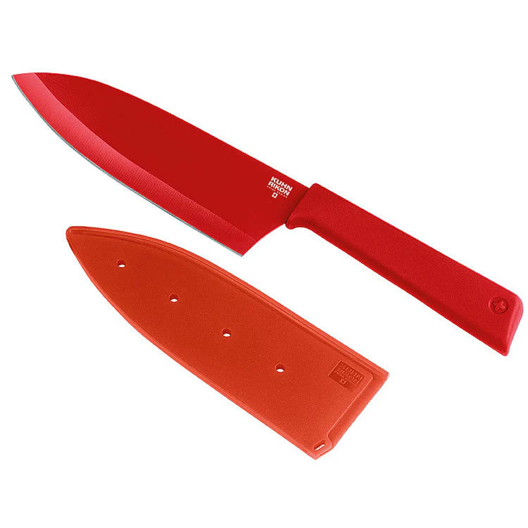 Kuhn Rikon Colori+ 6" Santoku Large Knife