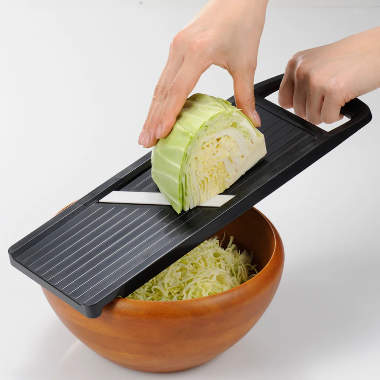 Kyocera Wide Adjustable Mandoline Slicer, Black - Image 6