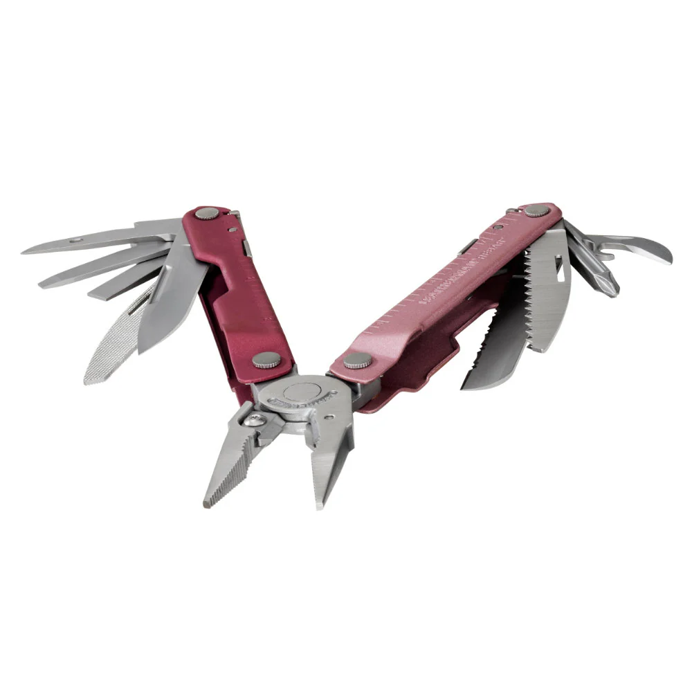 Leatherman Rebar Heathered Cranberry Pliers Multi-tool - Image 2