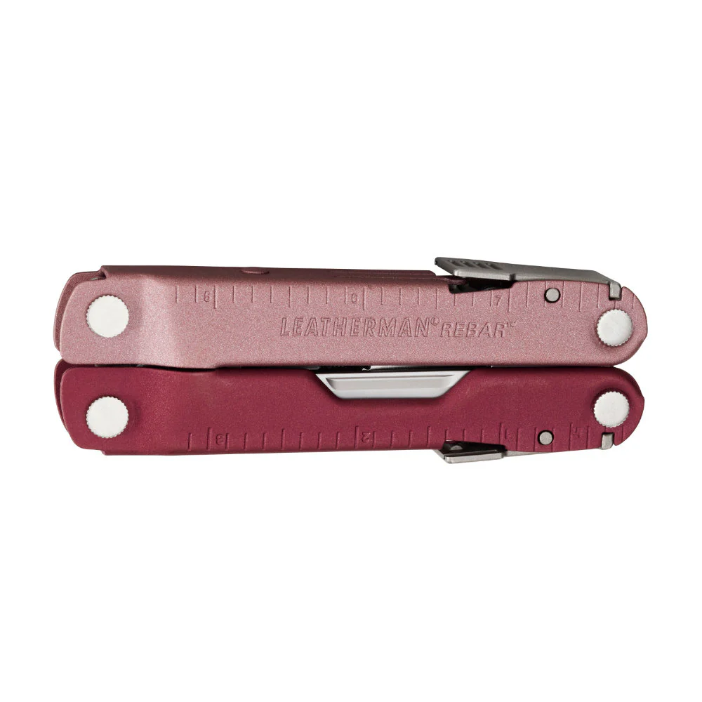 Leatherman Rebar Heathered Cranberry Pliers Multi-tool - Image 4