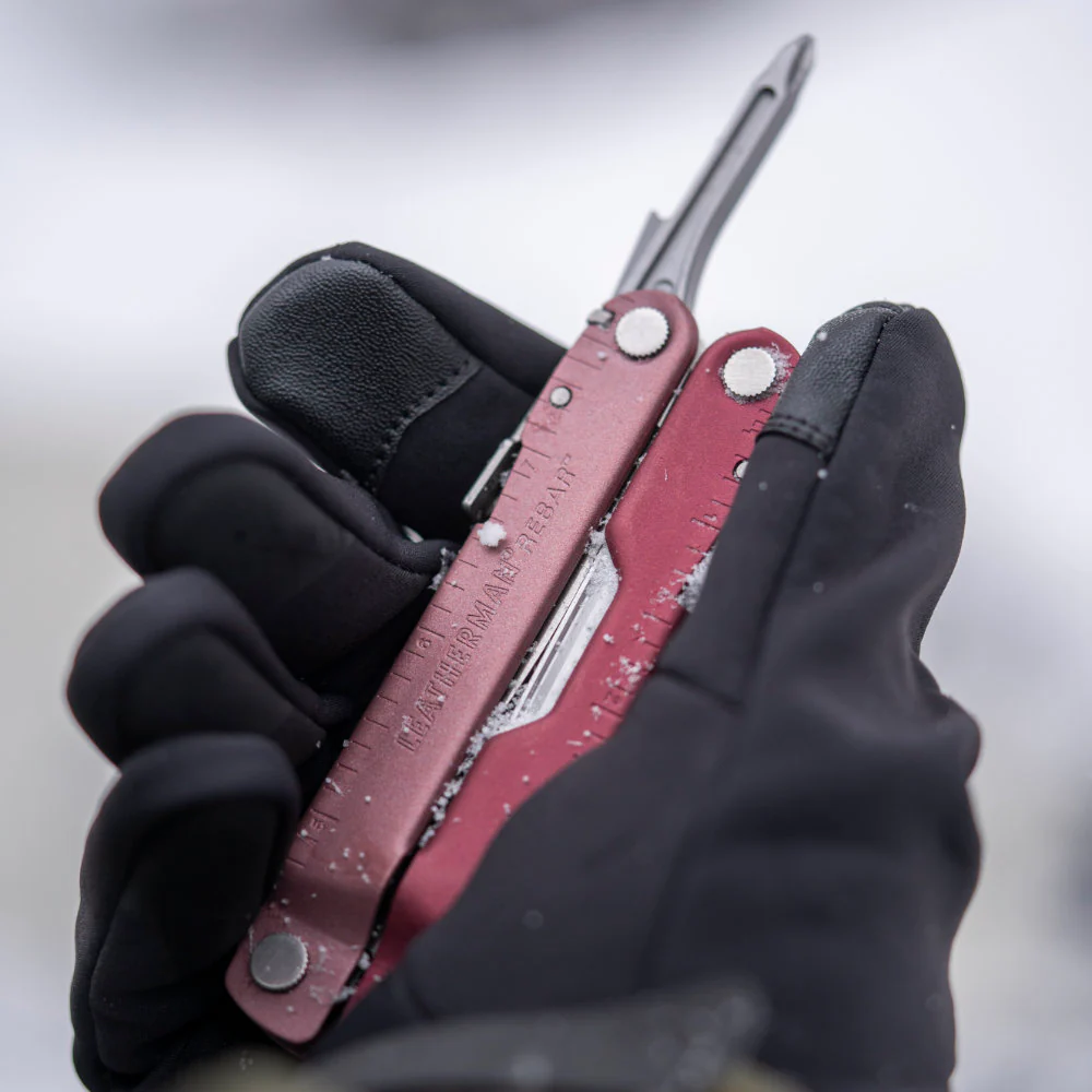 Leatherman Rebar Heathered Cranberry Pliers Multi-tool - Image 5