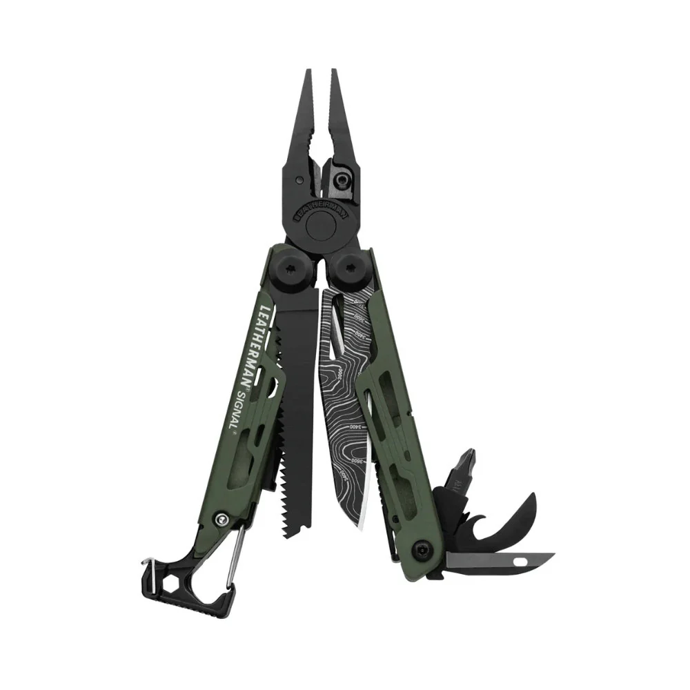 Leatherman Signal Green Topo Pliers Multi-tool