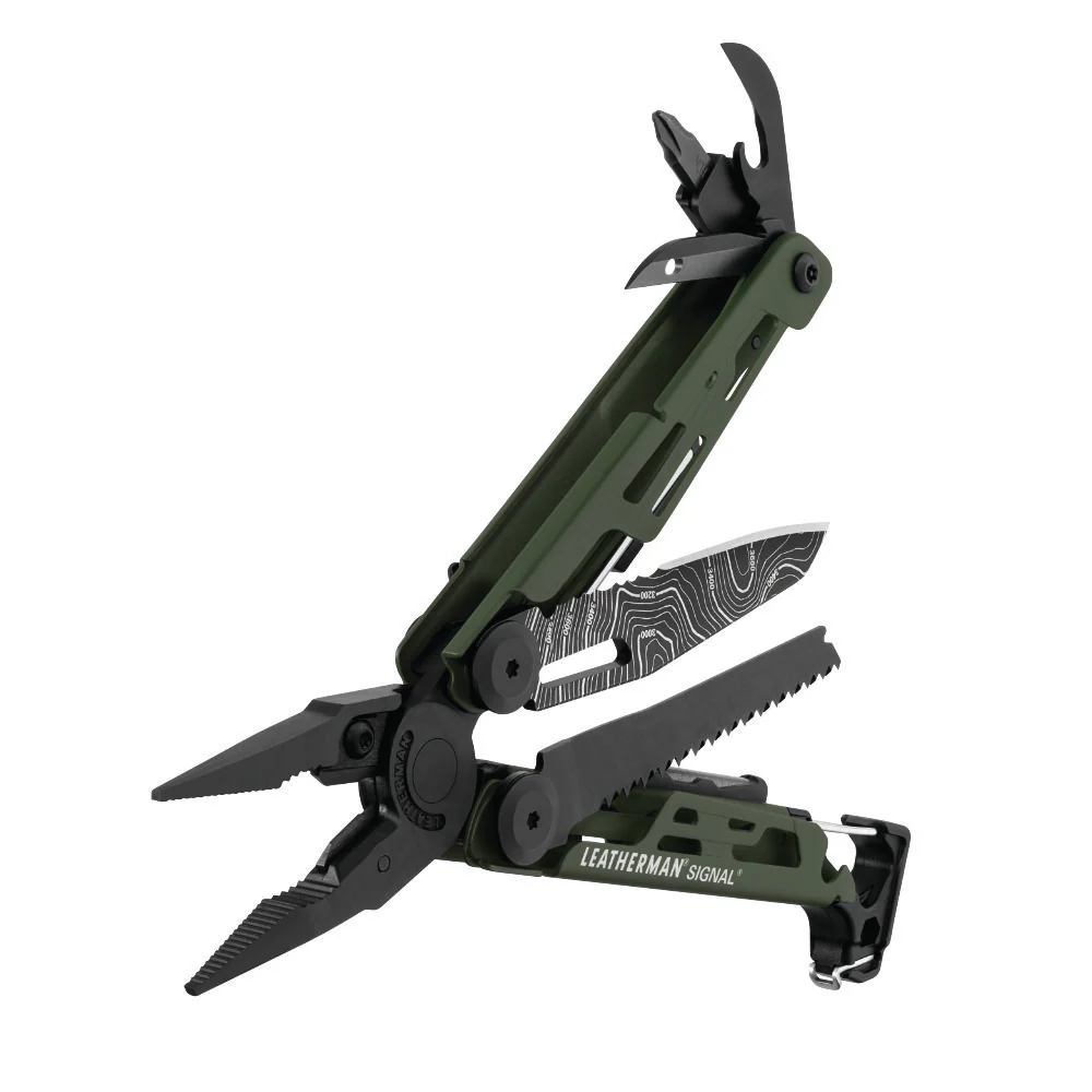 Leatherman Signal Green Topo Pliers Multi-tool - Image 3