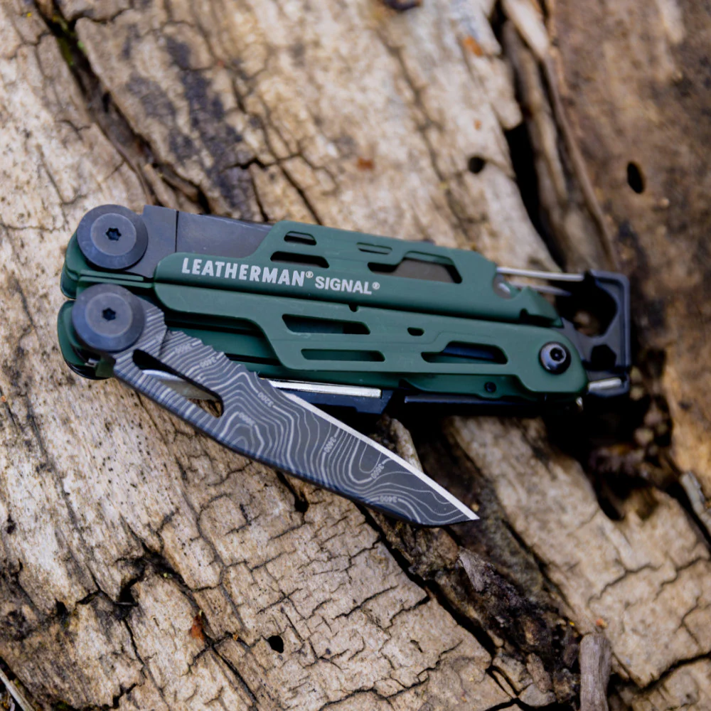 Leatherman Signal Green Topo Pliers Multi-tool - Image 4