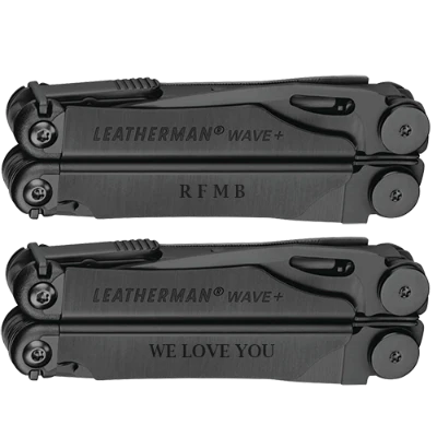 Leatherman Wave + Black Multi-Tool with Black MOLLE Sheath