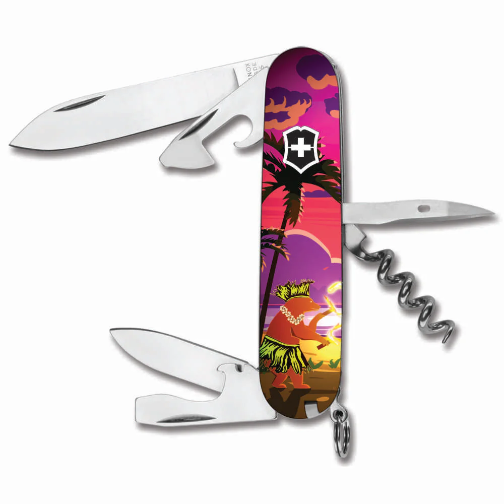 Victorinox Luau Bear Spartan Designer Swiss Army Knife