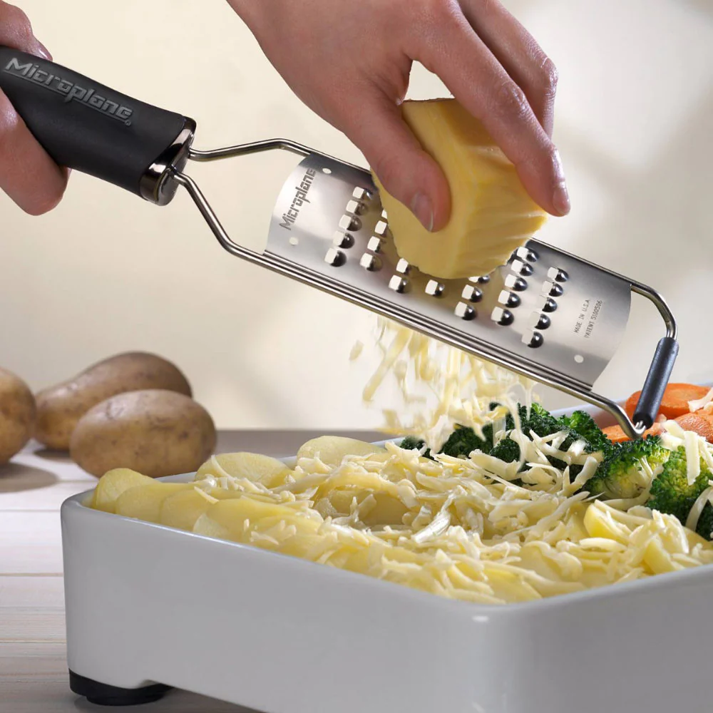 Microplane Gourmet Series Extra Coarse Grater, Black - Image 2