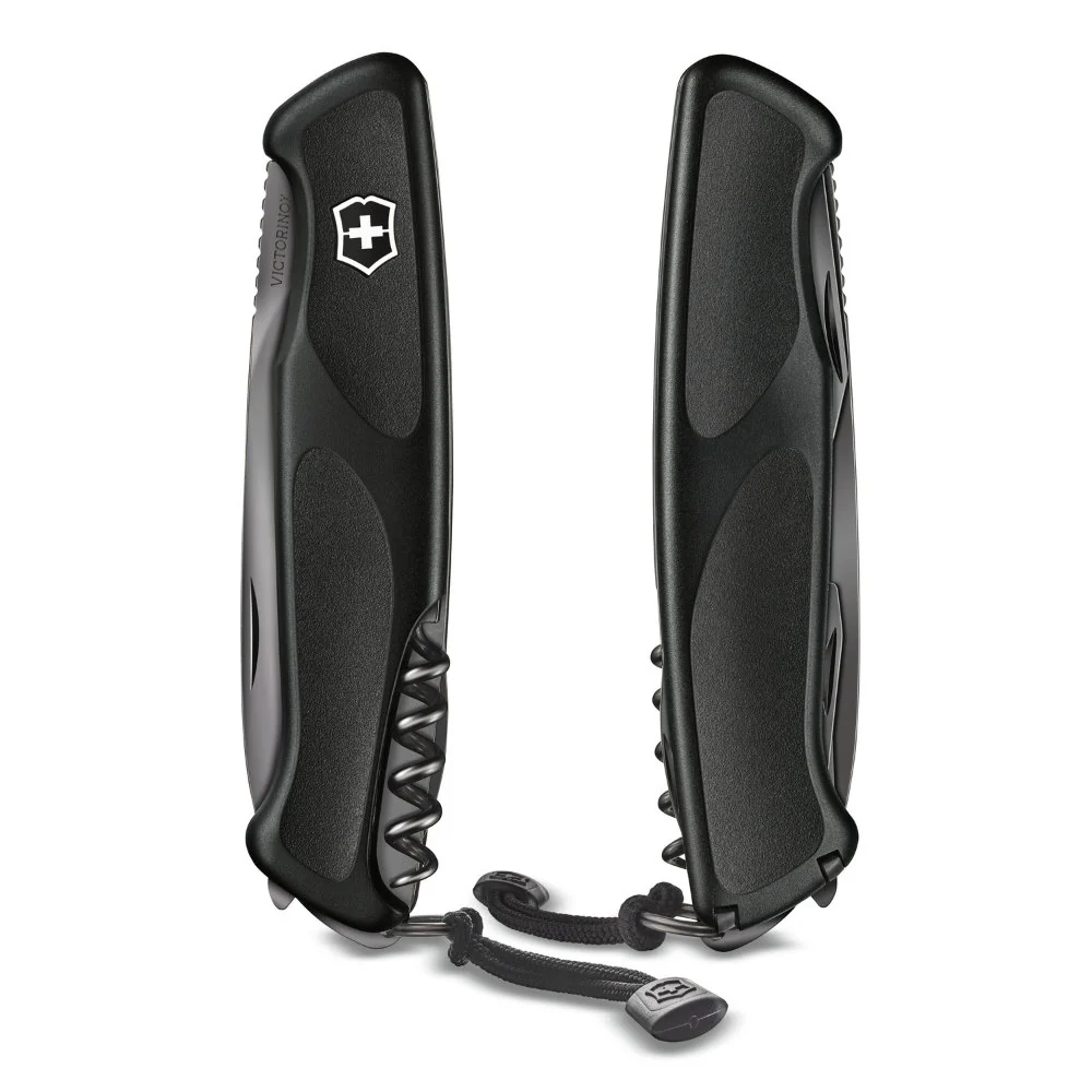 Victorinox Onyx Black RangerGrip 55 Lockblade Swiss Army Knife - Image 3