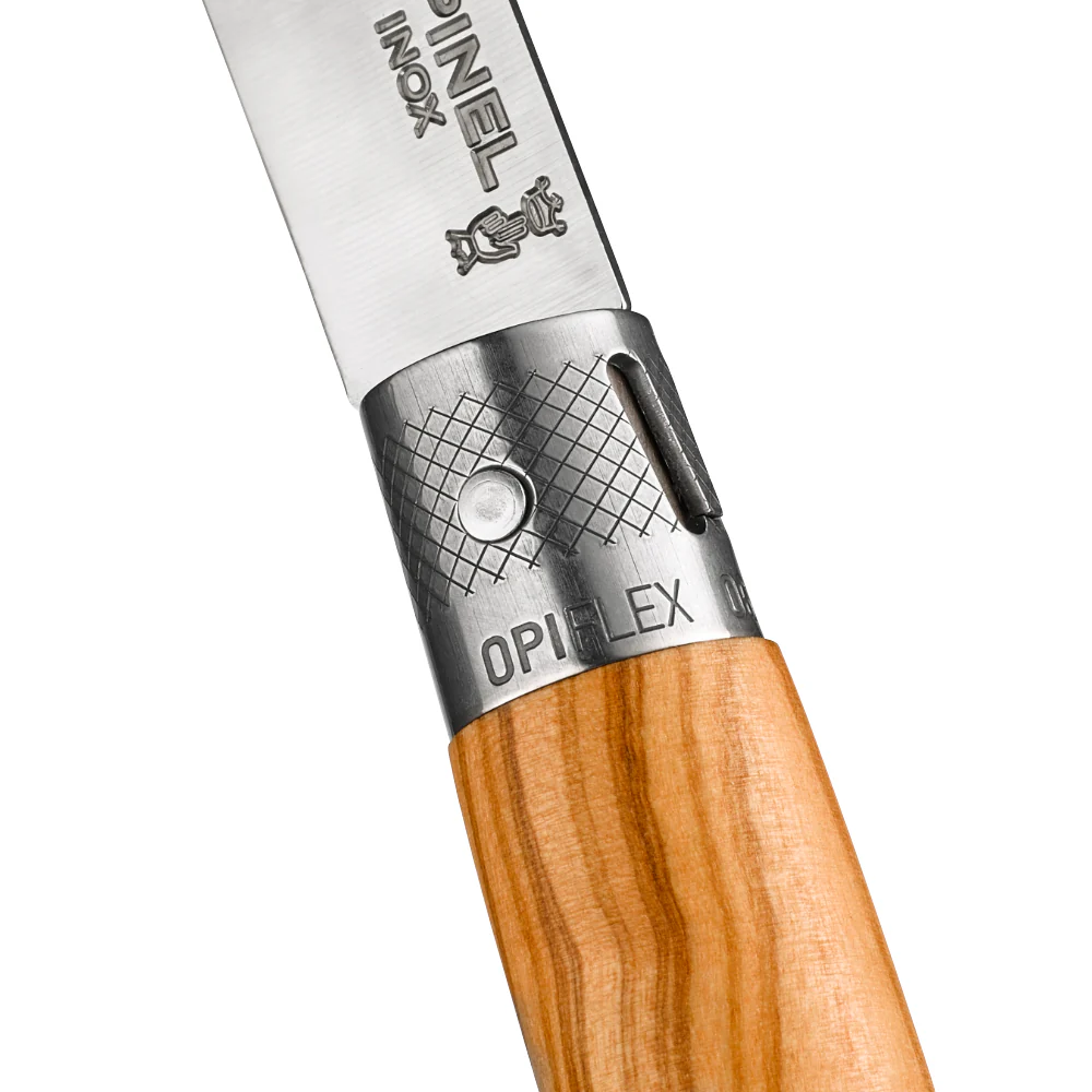 Opinel neo6 Everyday Carry Folding Knife with Olive Wood Handle - Image 2