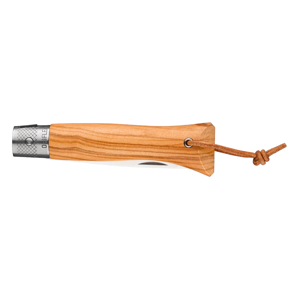 Opinel neo6 Everyday Carry Folding Knife with Olive Wood Handle - Image 3