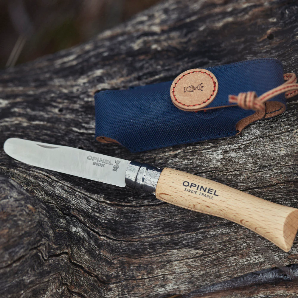 Opinel No.07 My First Opinel Folding Knife and Sheath Set - Image 7