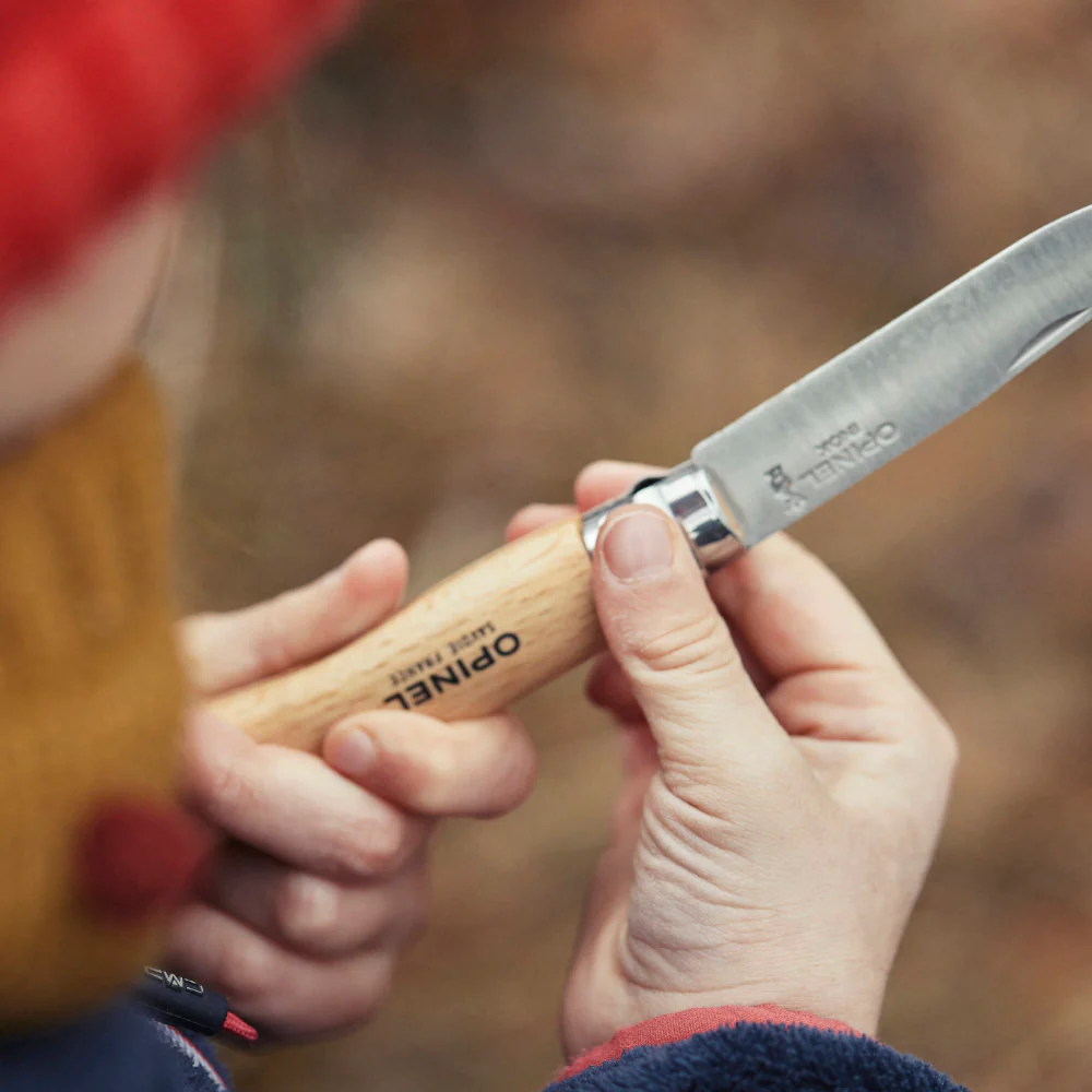 Opinel No.07 My First Opinel Folding Knife and Sheath Set - Image 9