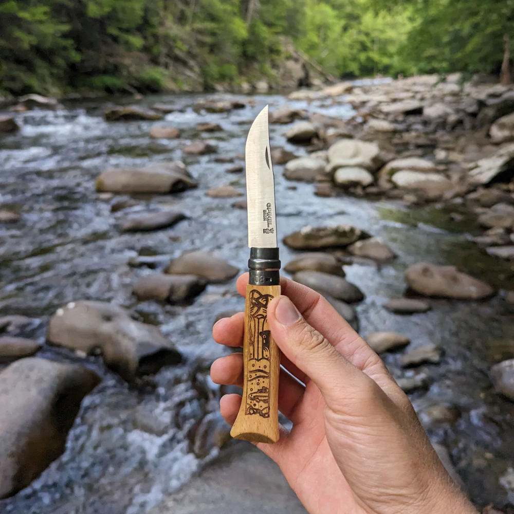 Opinel No.08 Great Smoky Mountains National Park Folding Knife - Image 3