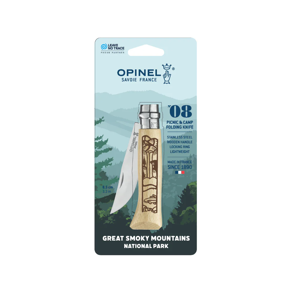Opinel No.08 Great Smoky Mountains National Park Folding Knife - Image 4