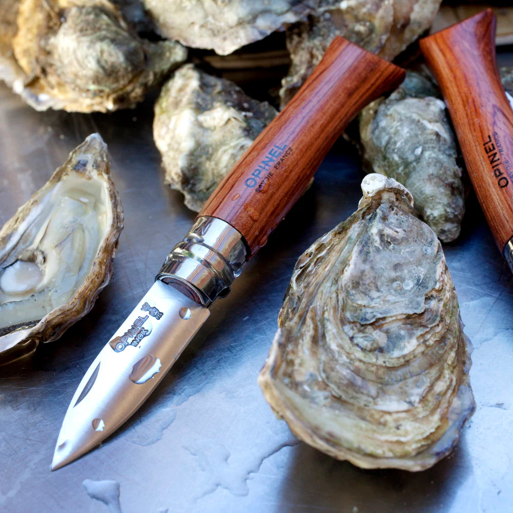 Opinel No.09 Folding Oyster and Shellfish Knife - Image 4