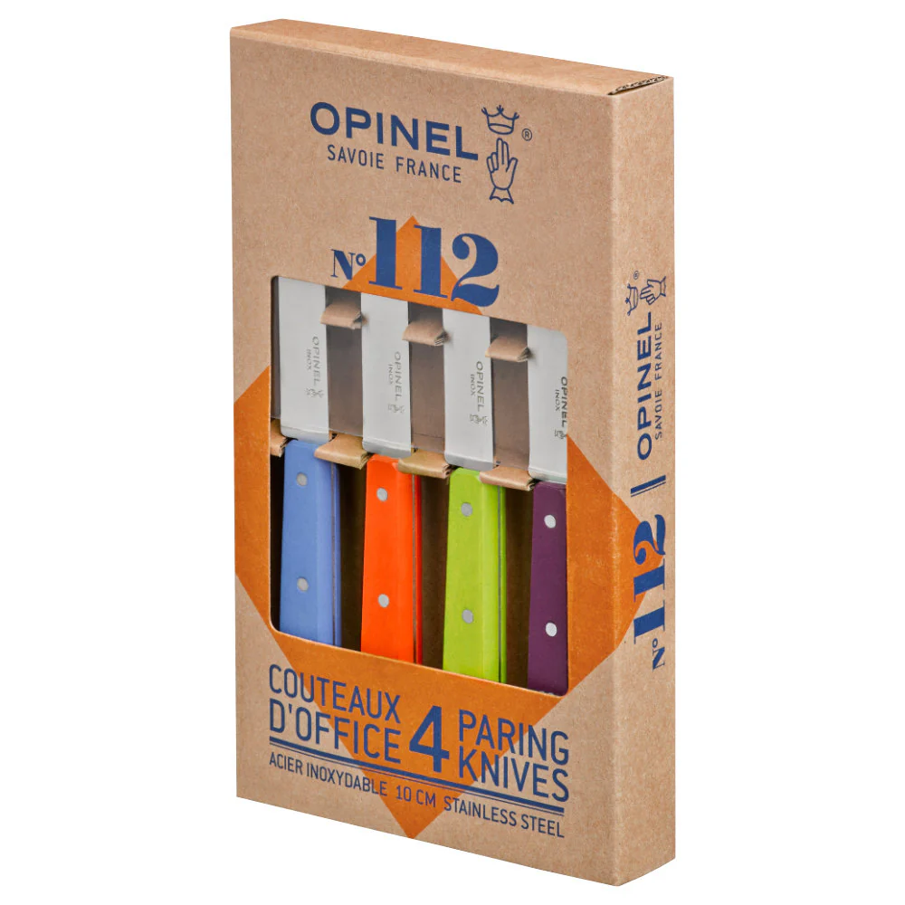 Opinel No.112 4-Piece Pop Paring Knife Set - Image 2