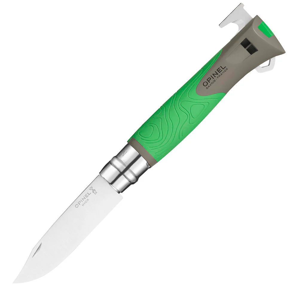 Opinel No.12 Explore Folding Knife with Tick Remover