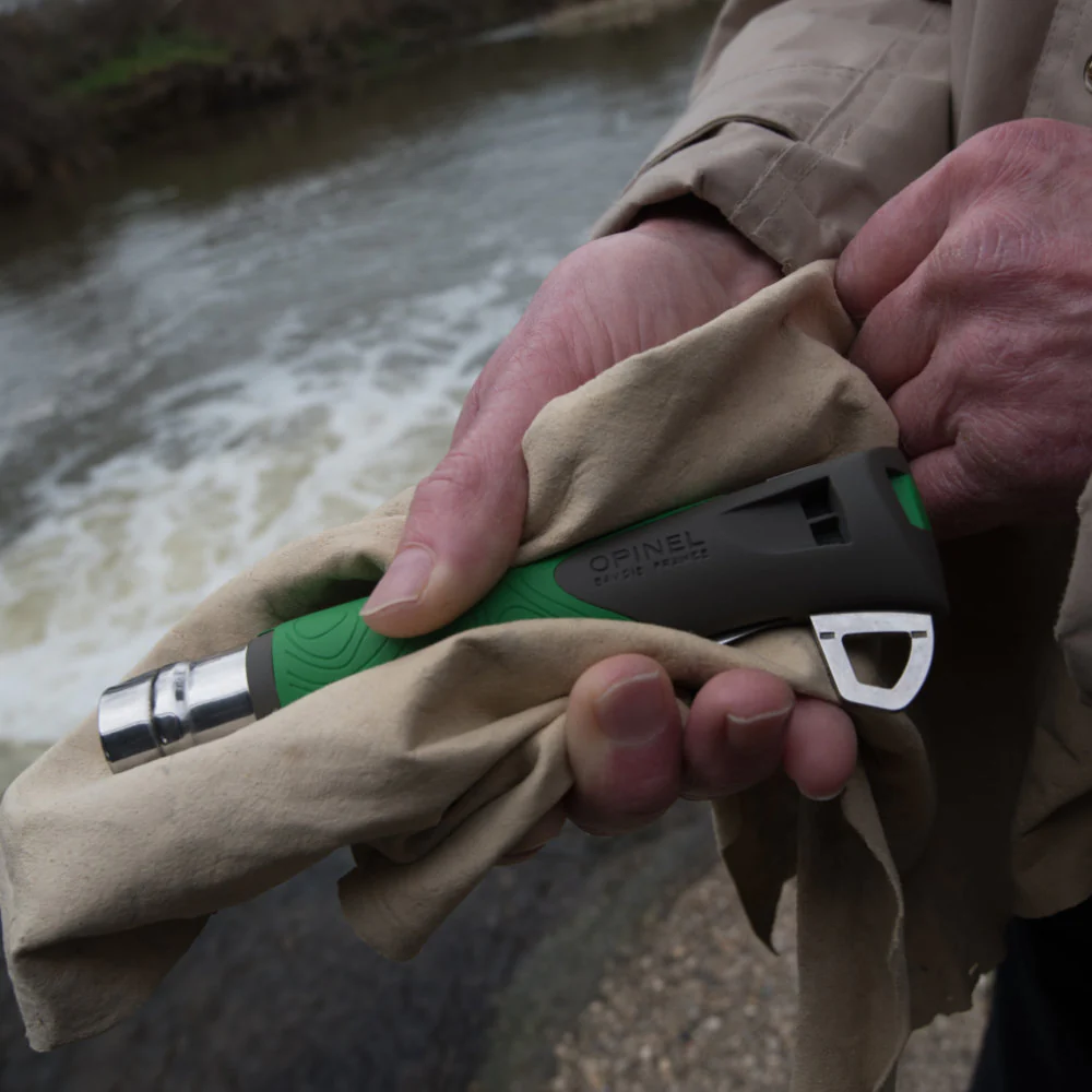 Opinel No.12 Explore Folding Knife with Tick Remover - Image 5