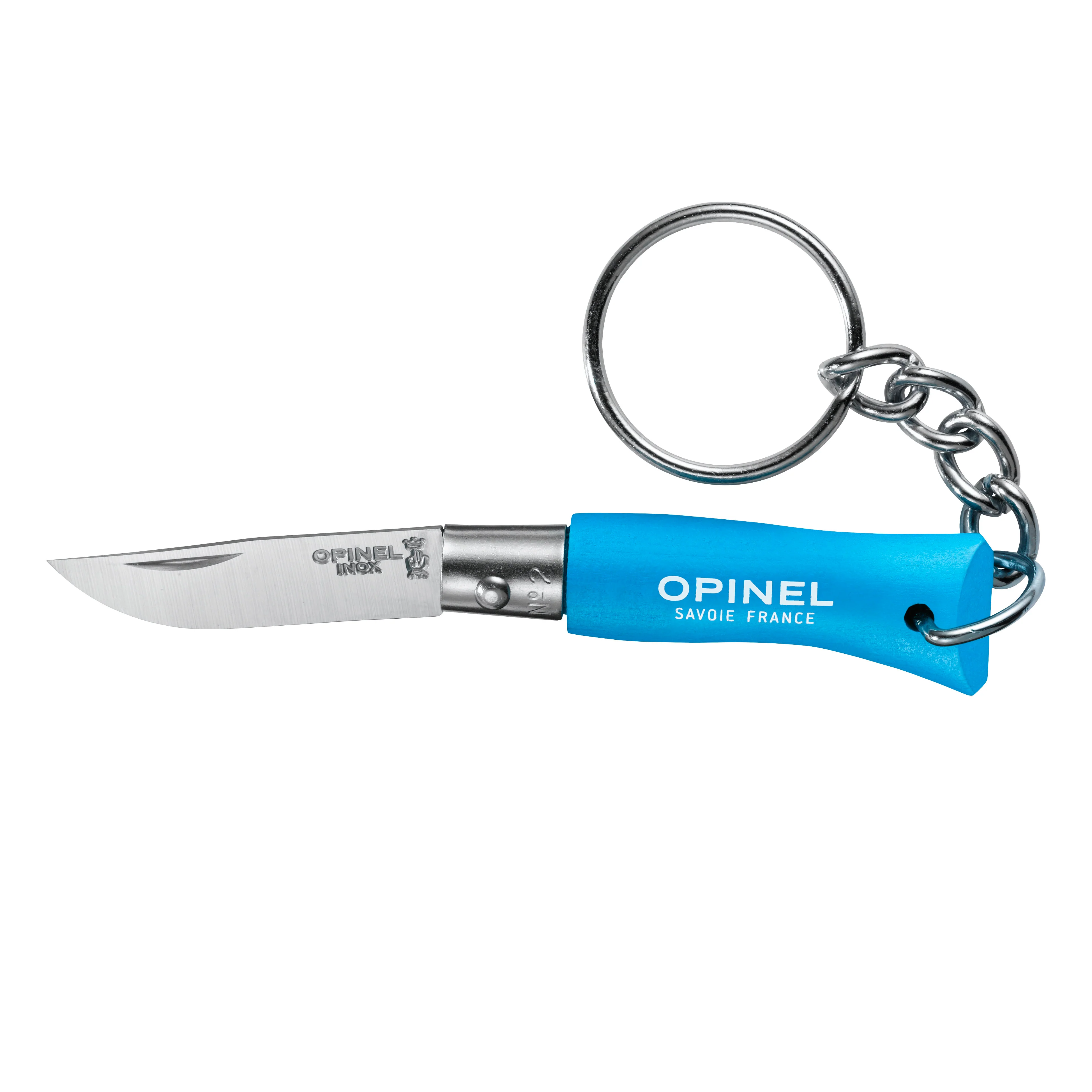 Opinel No.02 Colorama Stainless Steel Keychain Folding Knife