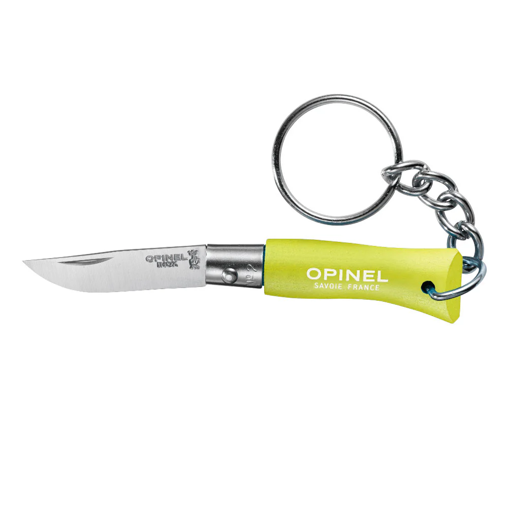 Opinel No.02 Colorama Stainless Steel Keychain Folding Knife - Image 2