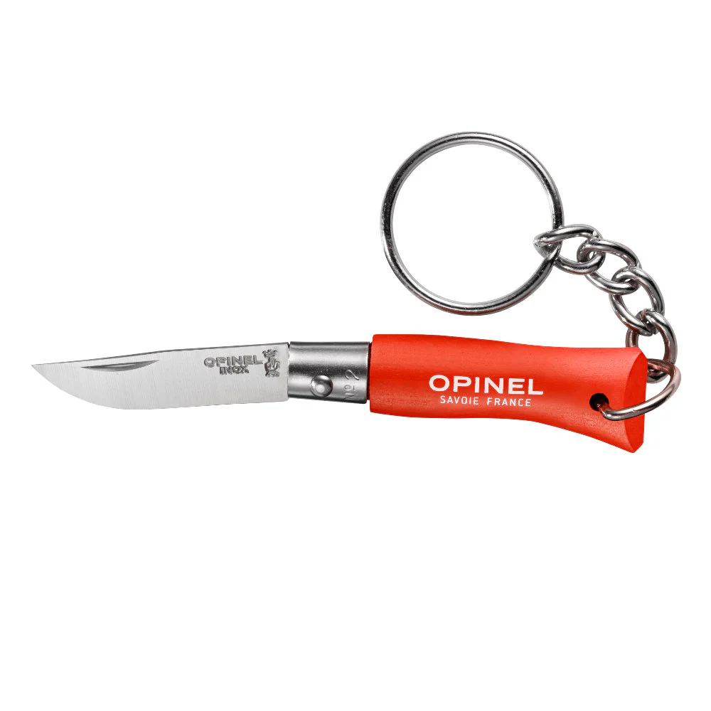 Opinel No.02 Colorama Stainless Steel Keychain Folding Knife - Image 4
