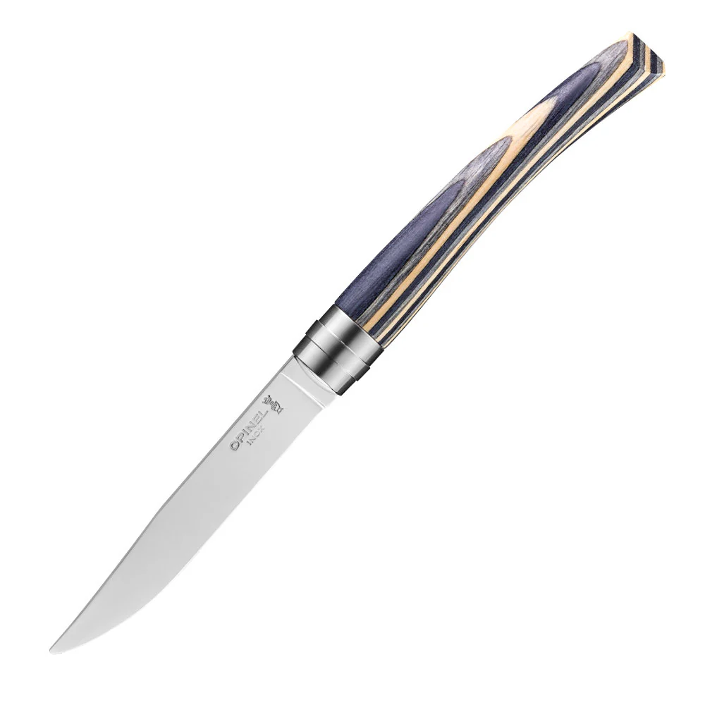 Opinel Table Chic Laminated Birch Steak Knife 4-Piece Set - Image 3