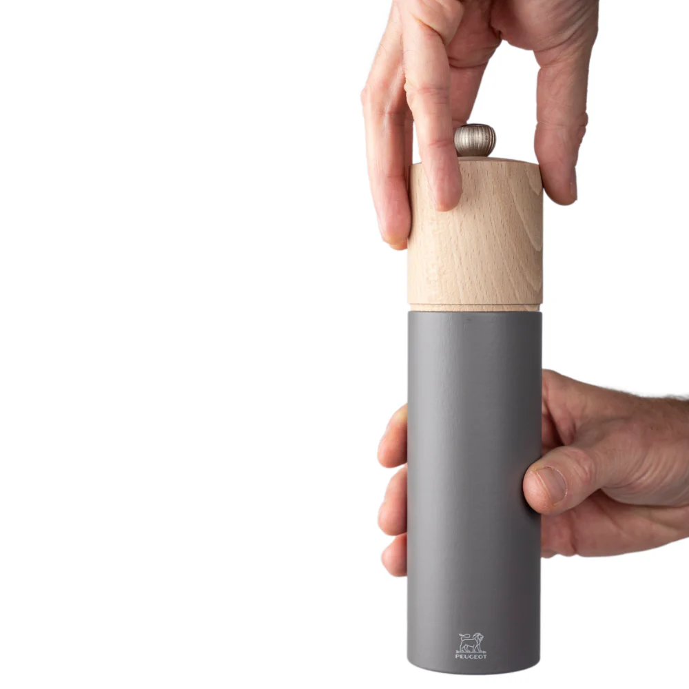 Peugeot Boreal Rock Grey 8" Classic Pepper Mill - Image 6