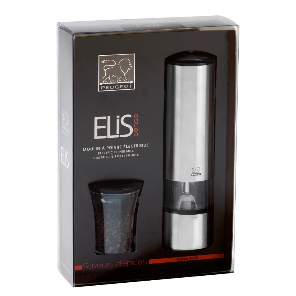 Peugeot Elis Sense 8" Electric Pepper Mill - Image 3
