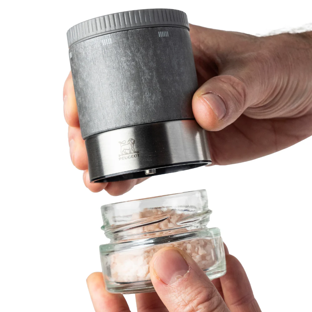 Peugeot Maestro Zirlion 4" u'Select Salt Mill Gift Set - Image 3